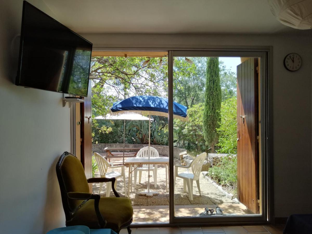 T2 36 M2, Rdc De Villa, Clim, Gd Jardin Clos, Animx Ok, Quartier Mt Faron Tres Calme, Wifi, Parking Тулон Екстериор снимка
